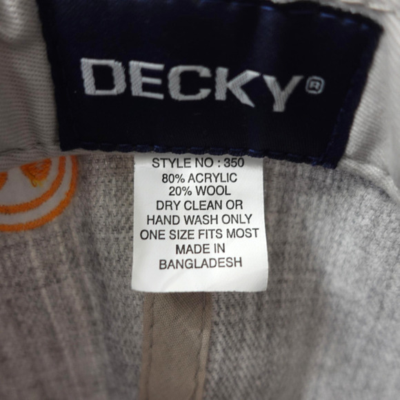 Golden State Warriors Hat Cap Snap Back Mens One Size Gray NBA Basketball 30 - Picture 6 of 6